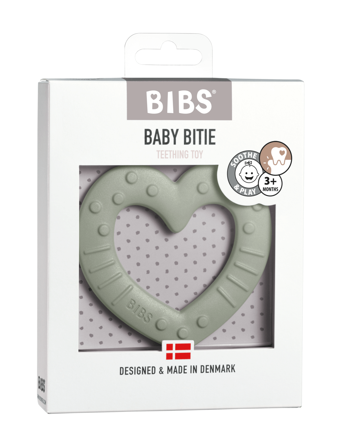 BIBS Baby Bitie Diş Kaşıyıcı - Sage