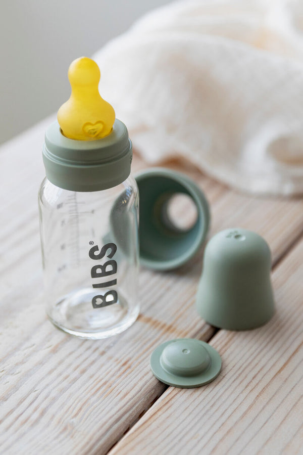 BIBS Baby Bottle Complete Set Biberon 110 ml - Sage
