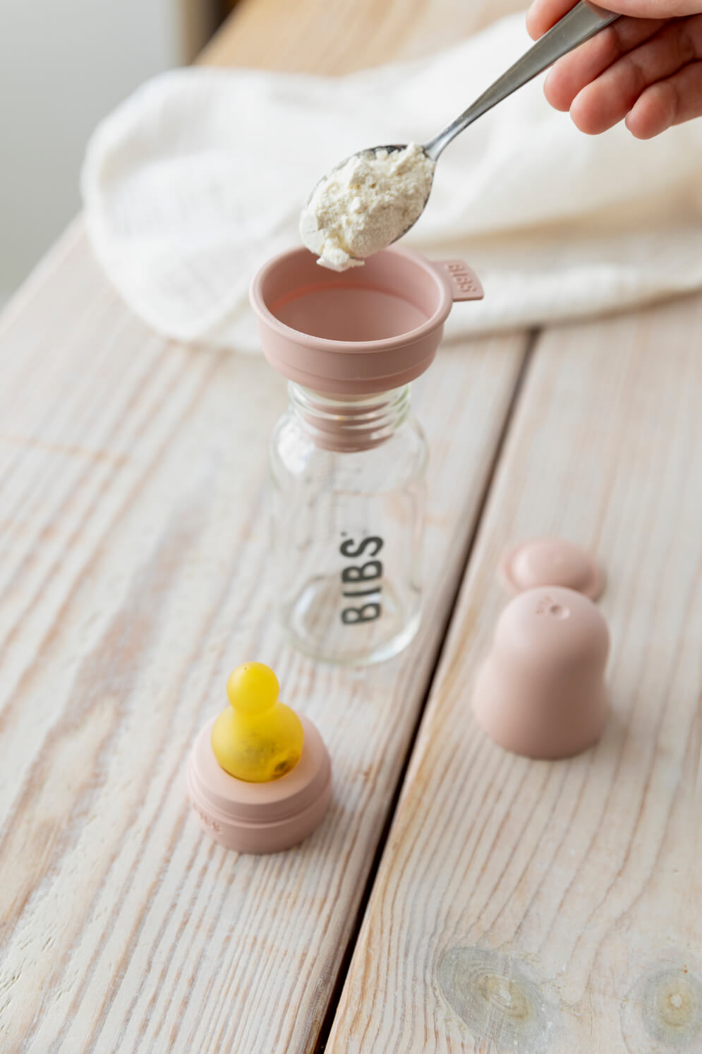 BIBS Baby Bottle Complete Set Biberon 110 ml - Sage