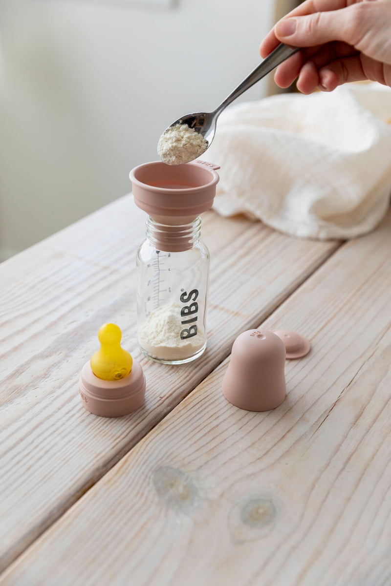 BIBS Baby Bottle Complete Set Biberon 225 ml - Ivory