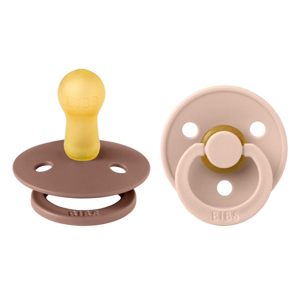 Bibs Colour İkili Emzik Woodchuck/Blush 6-18 Ay