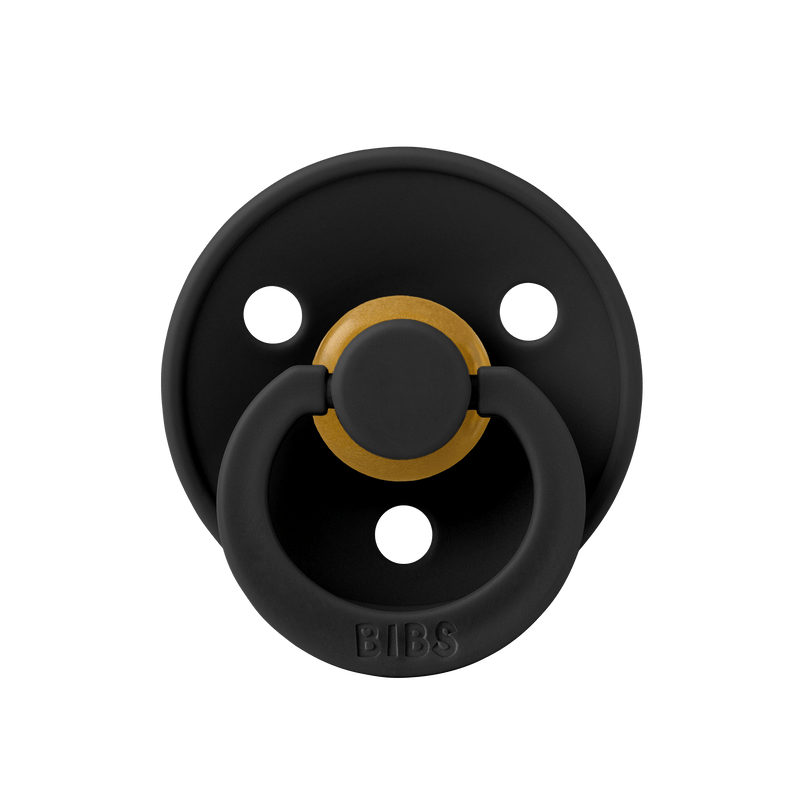Bibs Colour Kauçuk Emzik - Black