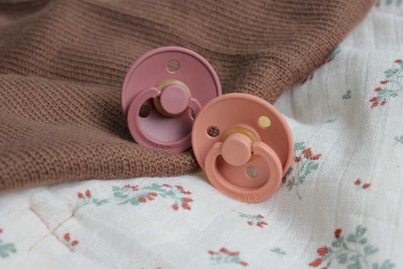 Bibs  Colour Kauçuk Emzik - Peach