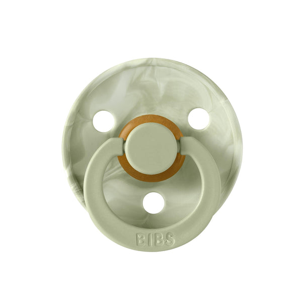 Bibs  Colour Tie Dye Kauçuk Emzik - Sage/Ivory