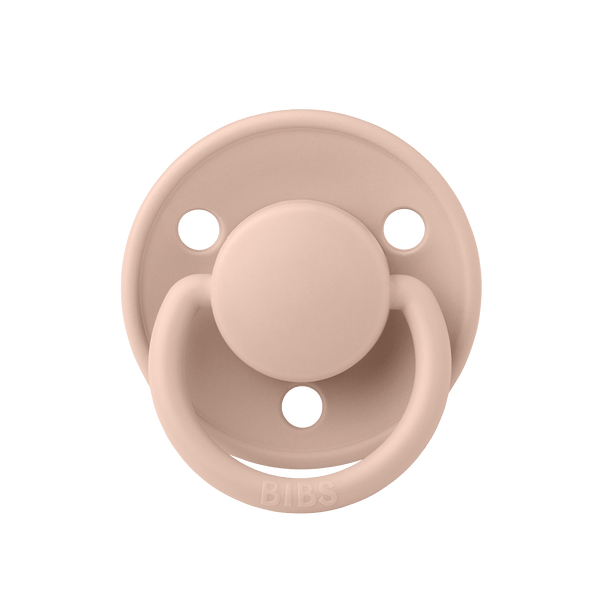 Bibs  De Lux Kauçuk Emzik - Blush