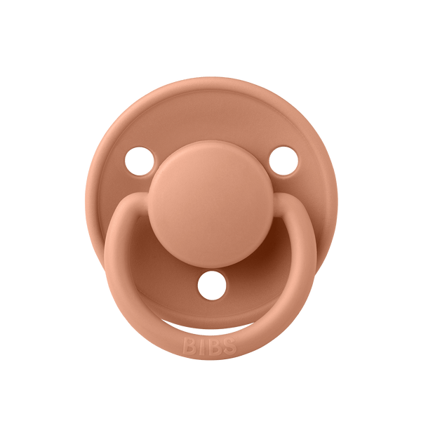Bibs De Lux Kauçuk Emzik - Peach