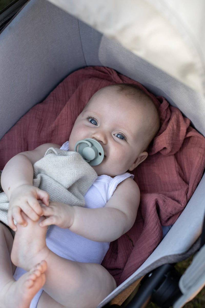 Bibs De Lux Kauçuk Emzik - Sage