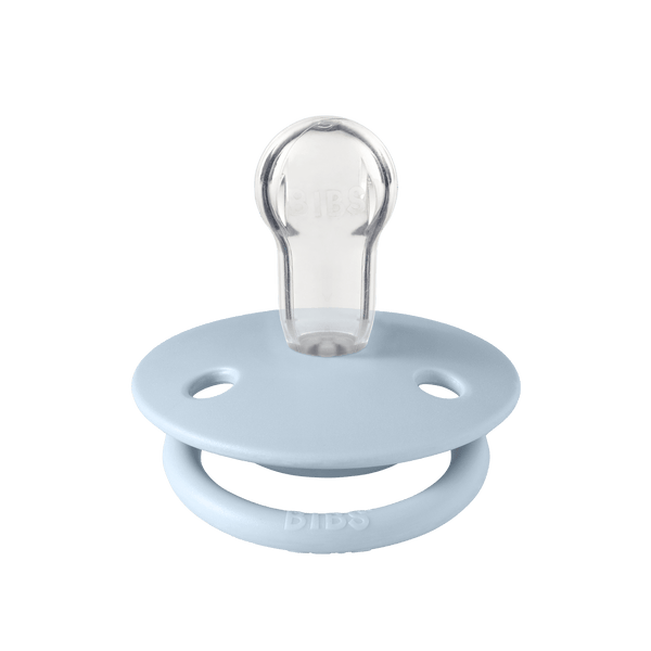 Bibs De Lux Silikon Emzik - Baby Blue