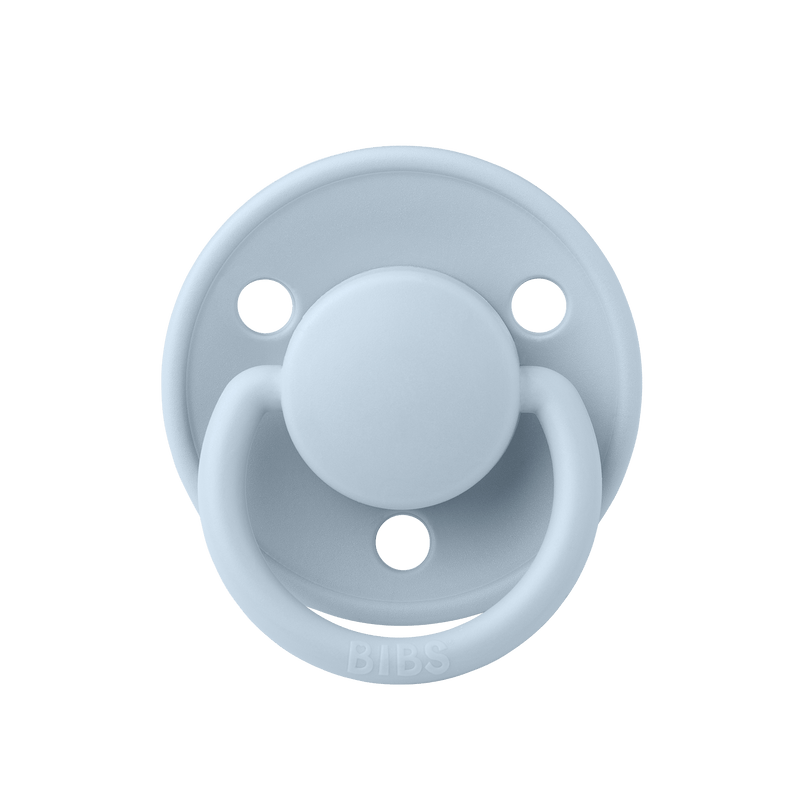 Bibs De Lux Silikon Emzik - Baby Blue