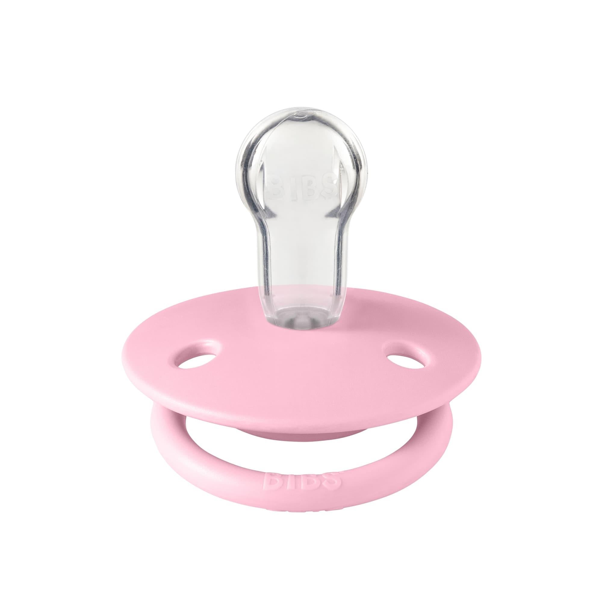 Bibs De Lux Silikon Emzik-Baby Pink -0-36 Ay