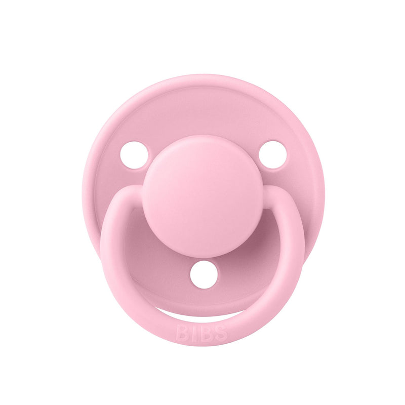 Bibs De Lux Silikon Emzik-Baby Pink -0-36 Ay
