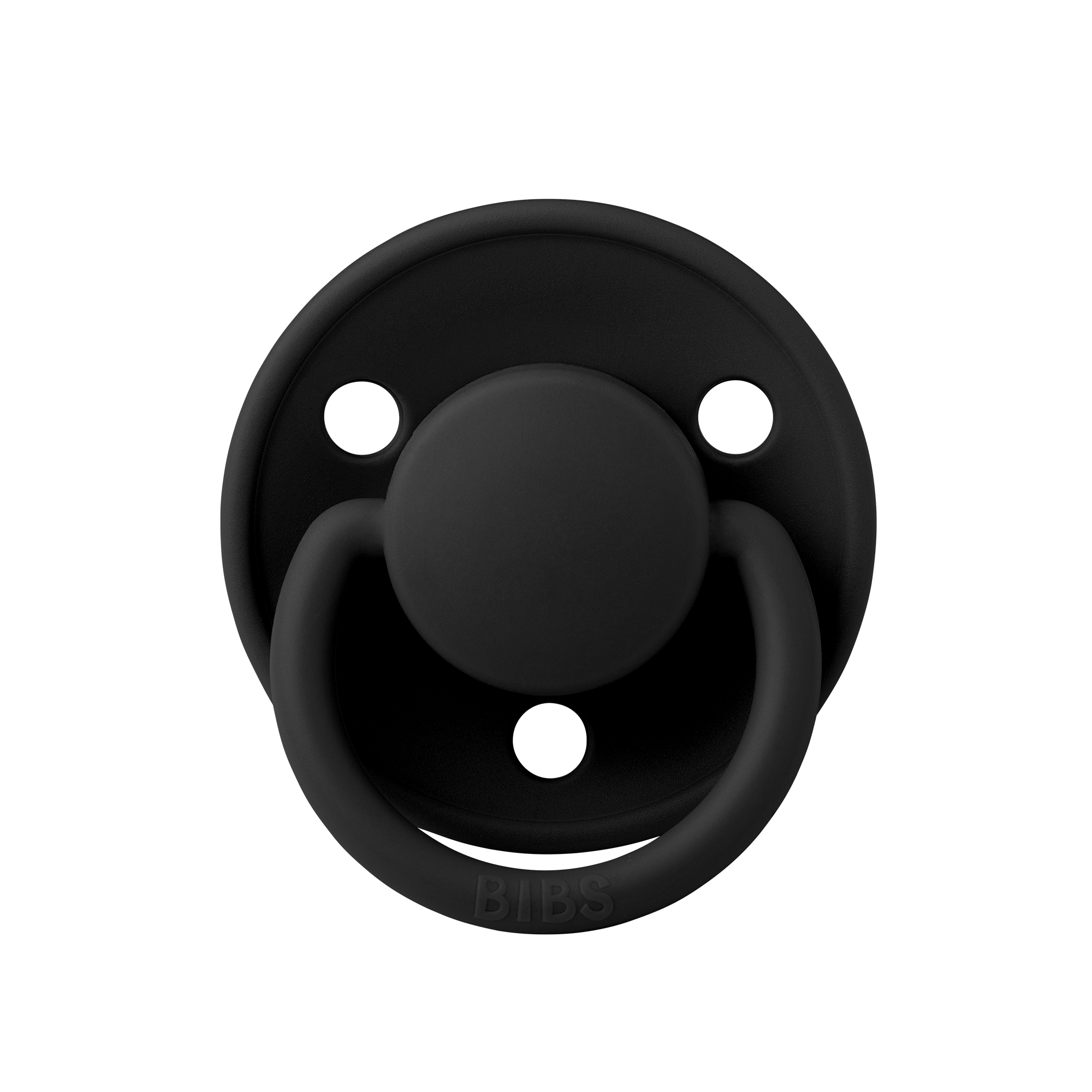 Bibs De Lux Silikon Emzik - Black