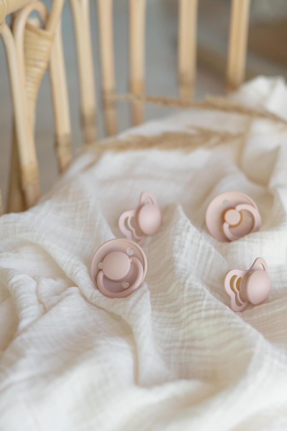 Bibs De Lux Silikon Emzik - Blush