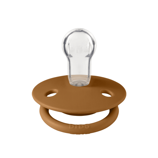 Bibs De Lux Silikon Emzik - Caramel