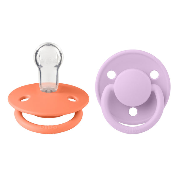 Bibs De Lux Silikon Emzik-Papaya/Violet Sky 0-36 Ay