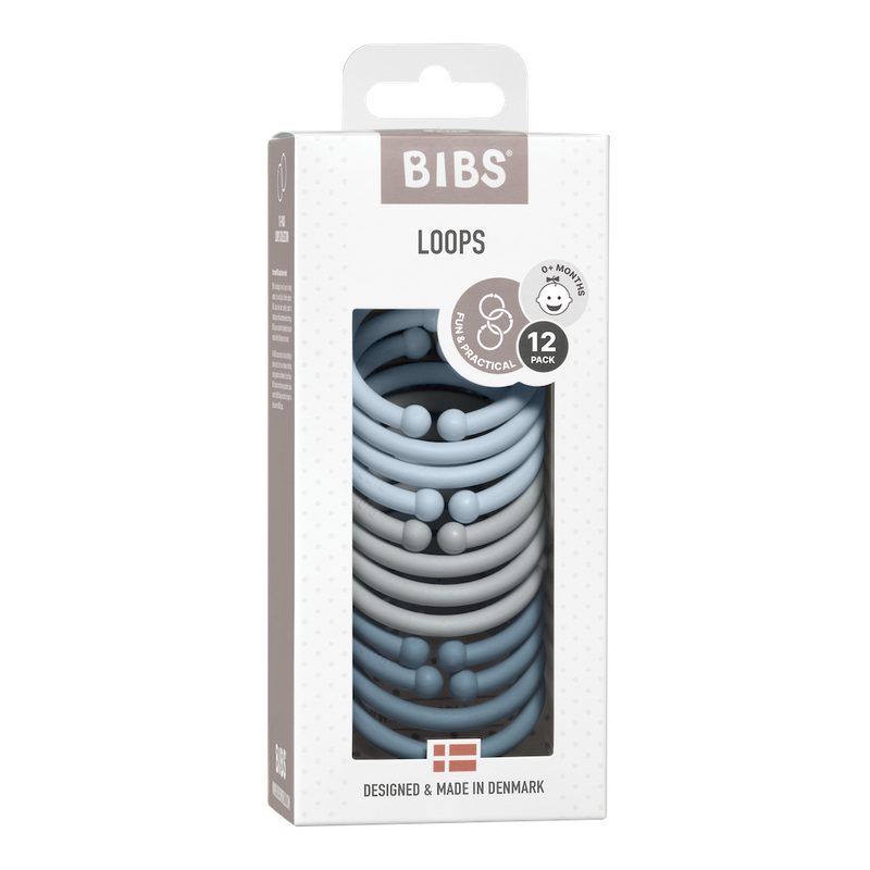 Bibs Loops - 12'li Baby Blue / Cloud / Petrol