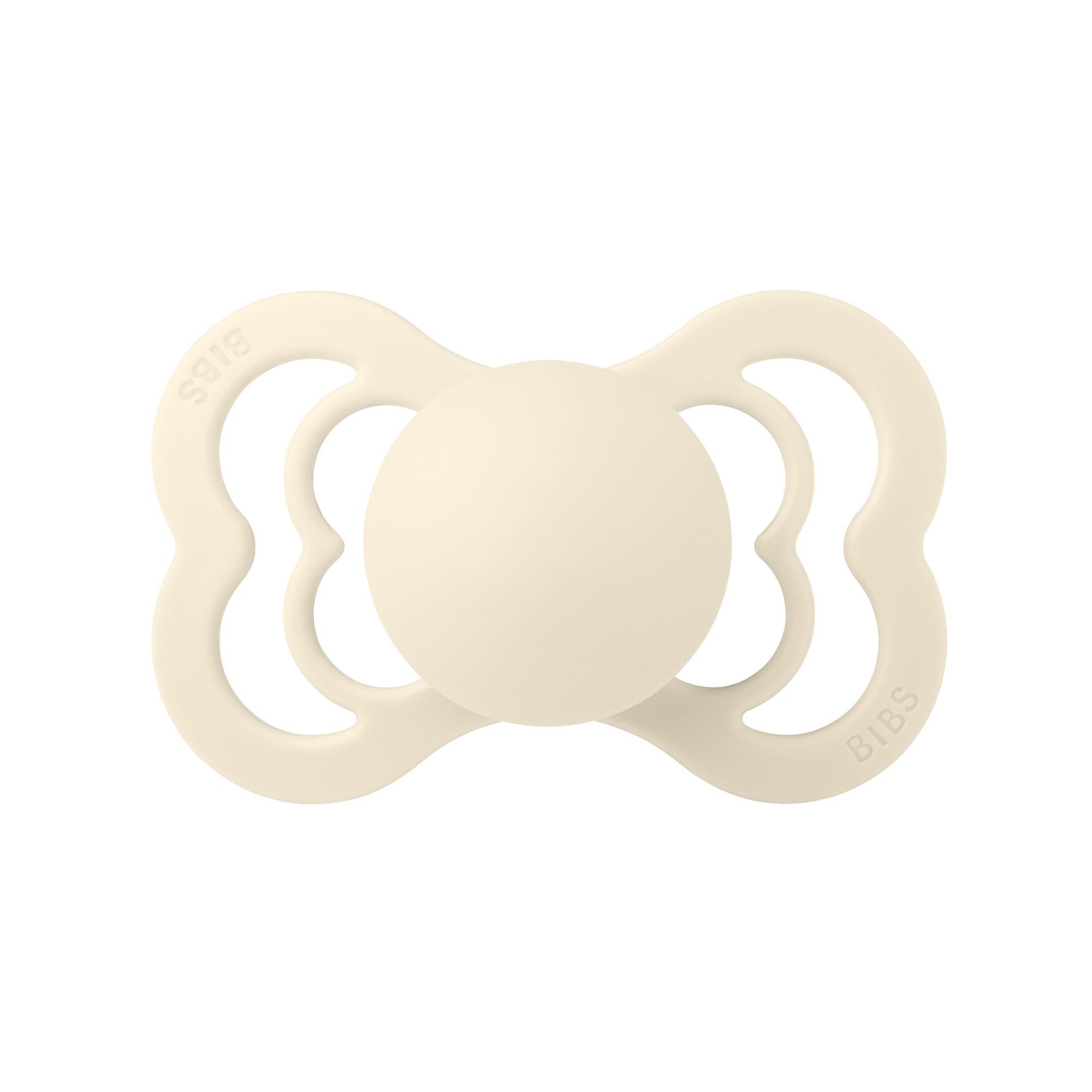 Bibs Supreme Silikon Emzik - Ivory